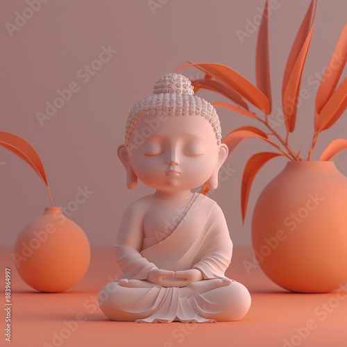 little buddha statue