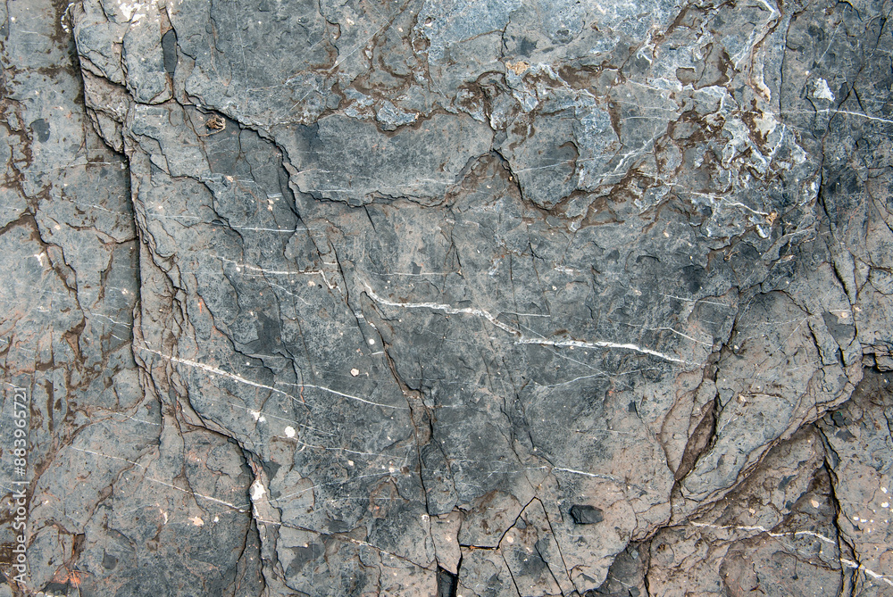 Obraz premium Surface of the stone slab has a natural pattern.