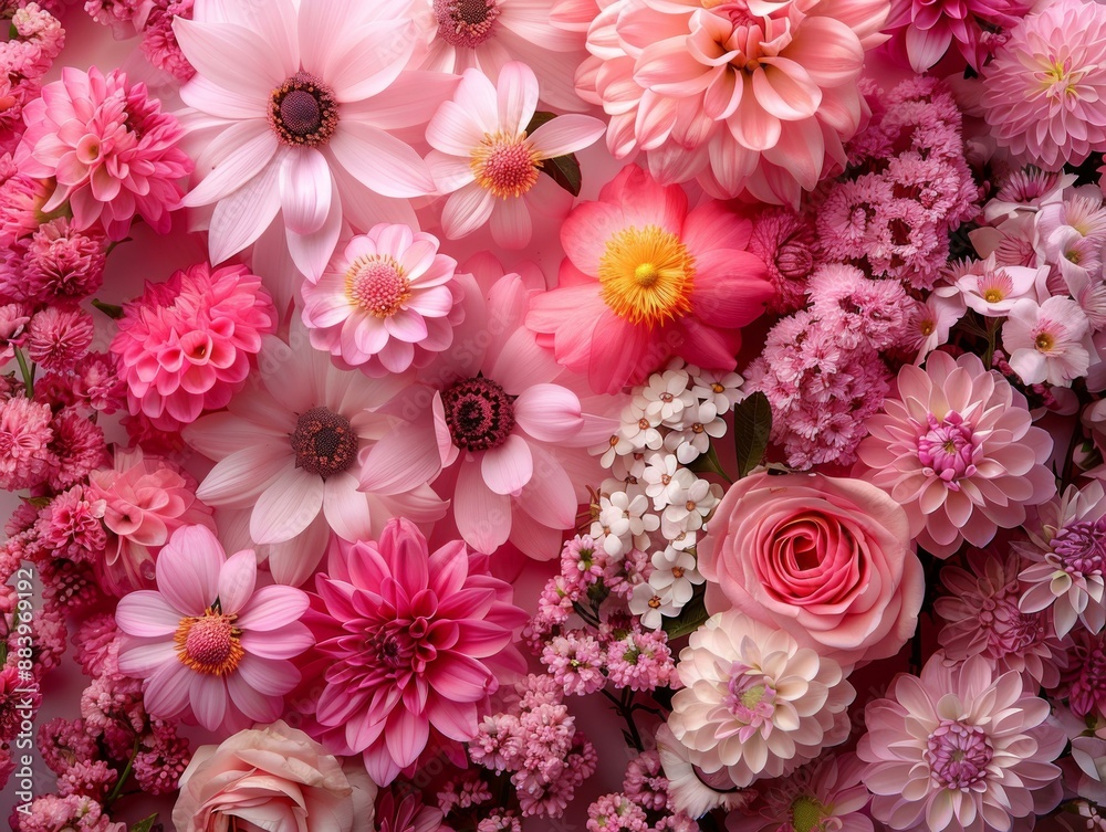 A Bouquet of Pink Flowers | Floral Arrangement A Bouquet of Pink Flowers | Floral Arrangement