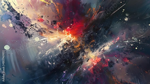 Dynamic Abstract Art Backgrounds for Creative Projects