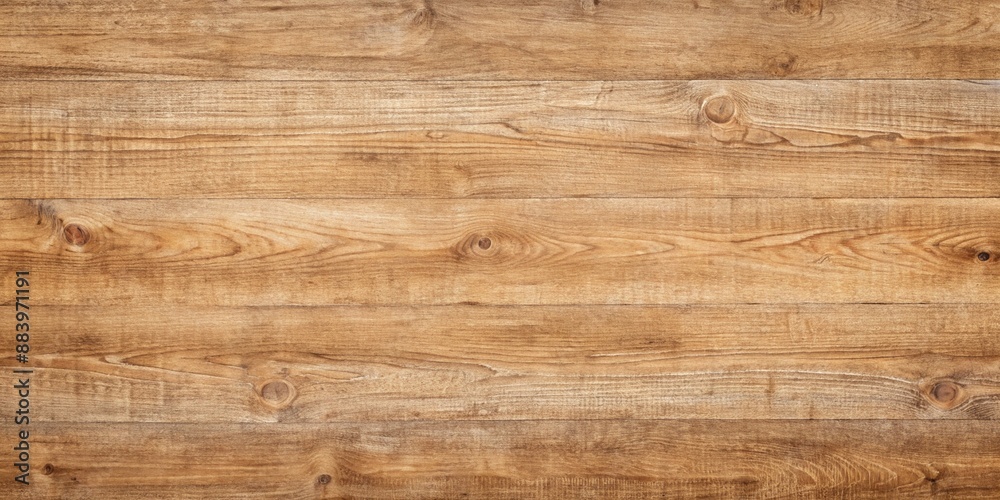 Naklejka premium old brown rustic light bright wooden texture - wood background panorama banner long .