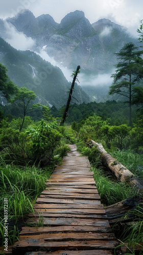 path to the mountain