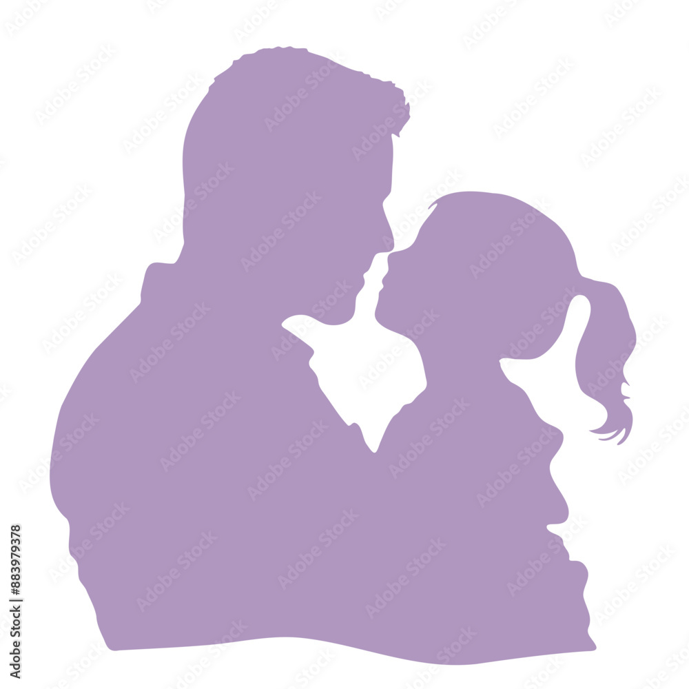  father and daughter
