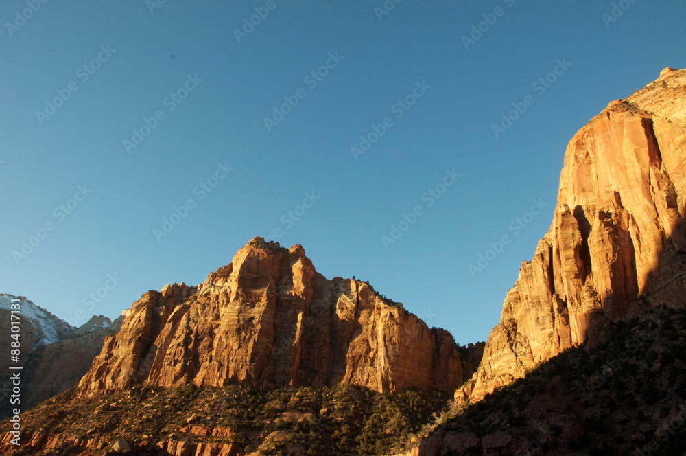 Experience the canyons and hiking paths of Zion National Park in Utah - a remote and desolate place where it is good to get away from it all Experience the canyons and hiking paths of Zion National Park in Utah - a remote and desolate place where it is good to get away from it all