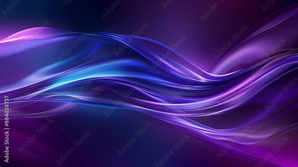 Modern purple and blue background with smooth Modern purple and blue background with smooth