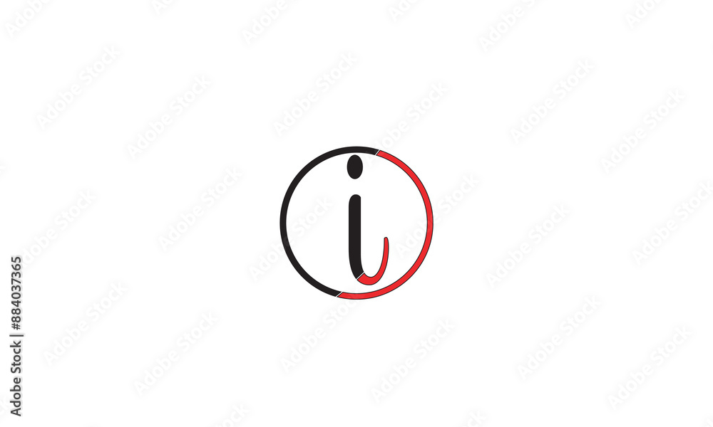 I, II, I Abstract Letters Logo Monogram I, II, I Abstract Letters Logo Monogram