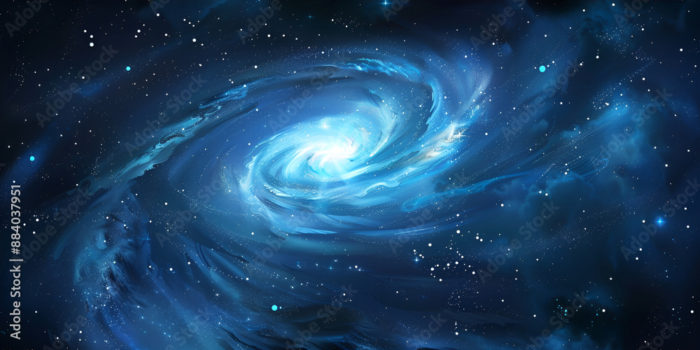 Celestial Star Clipart with Spiral Galaxy Pattern. galaxy, symbols of ...