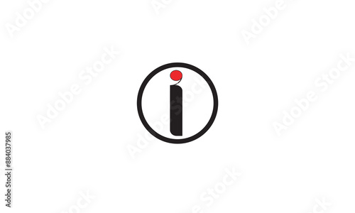 I, II, I Abstract Letters Logo Monogram	