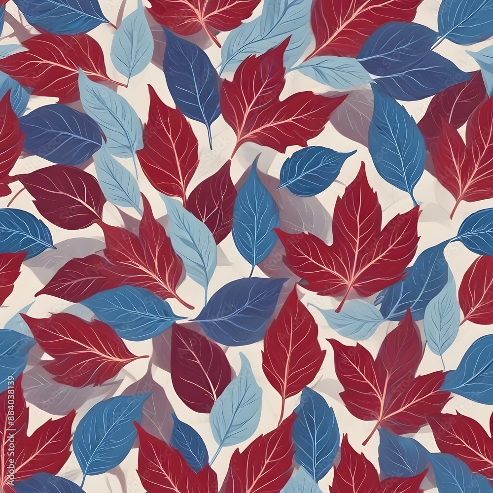 seamless pattern with leaves seamless pattern with leaves