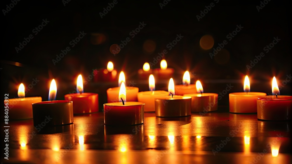 Burning candles releasing warm, flickering light in a dark room, candle, flame, light, glow, ambiance, wax, wick, aroma Burning candles releasing warm, flickering light in a dark room, candle, flame, light, glow, ambiance, wax, wick, aroma