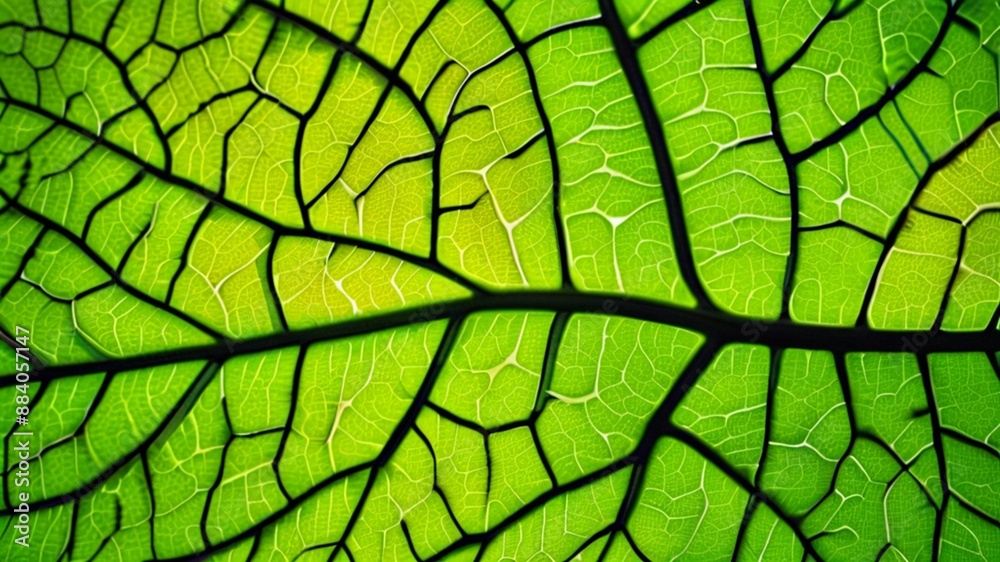 Obraz premium The Mystery of Leaf Beauty