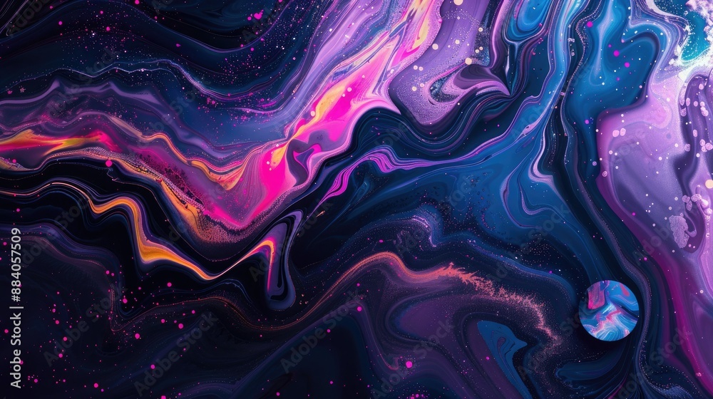 Abstract Fluid Art Background Abstract Fluid Art Background