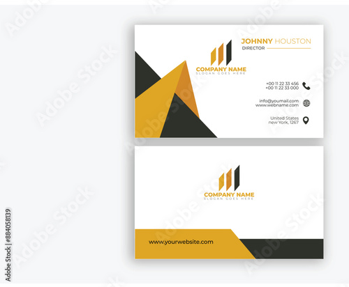 Modern Business Card Template – Professional Corporate Design for Branding