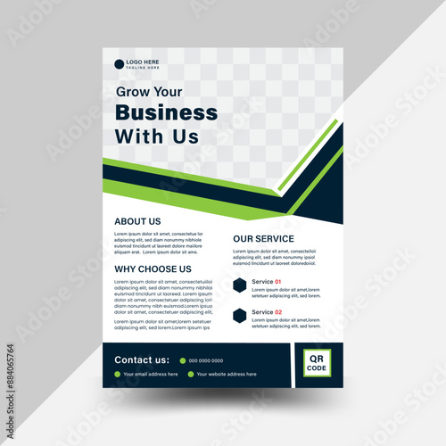 Flyer template layout design. Orange Corporate business flyer. Creative modern vector. Corporate business flyer template design set with blue, orange, red and yellow color. marketing, 
