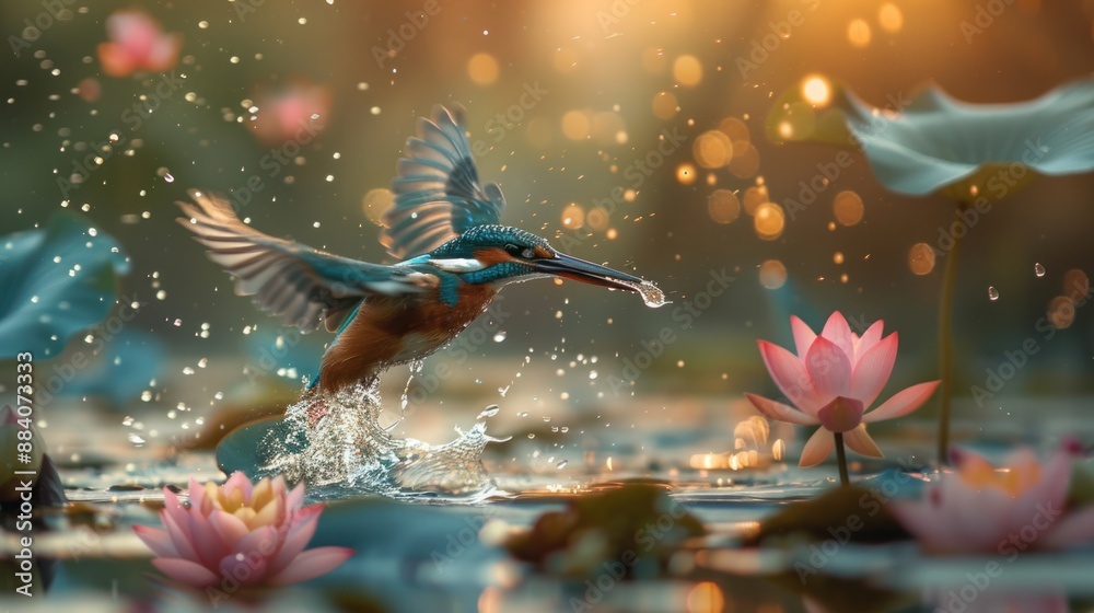 Kingfisher Taking Flight Kingfisher Taking Flight
