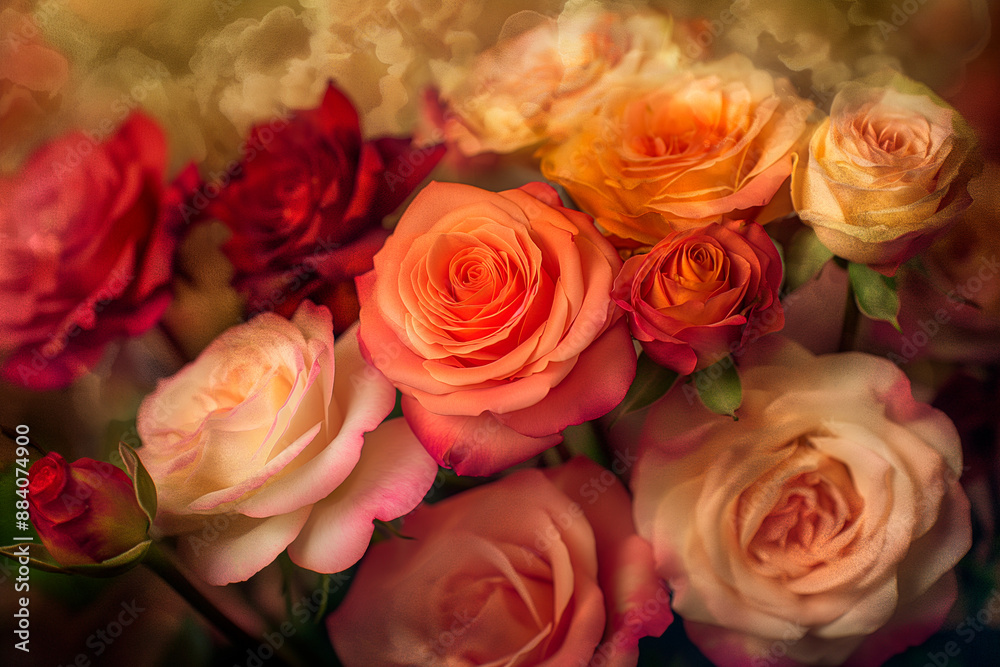 beautiful flowers roses in full frame background beautiful flowers roses in full frame background