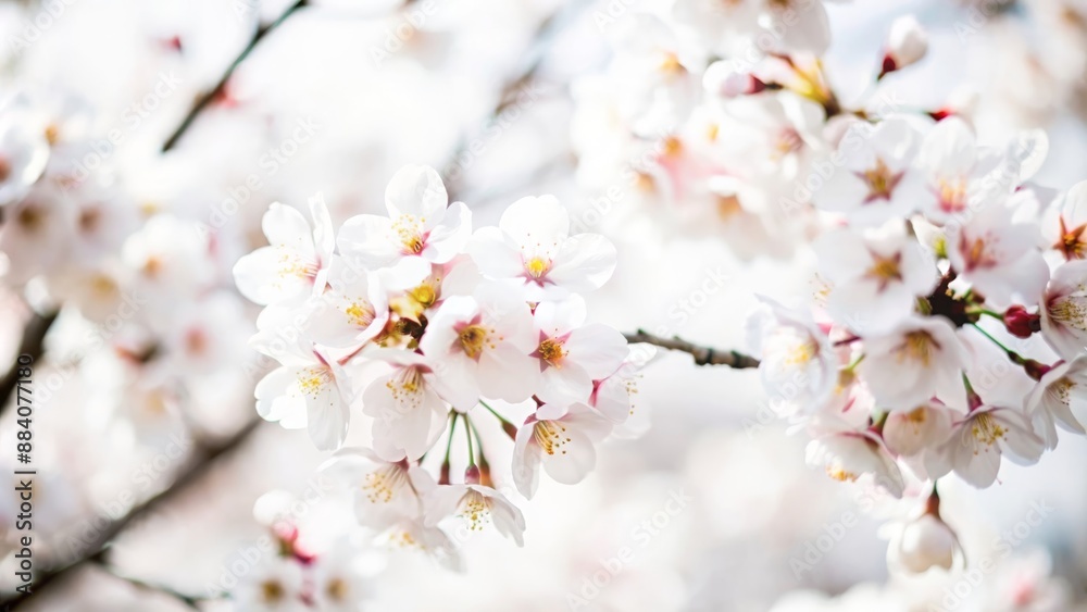 Cherry Blossom Blur - A soft, blurred background featuring cherry blossoms in full bloom.
Cherry Blossom Blur - A soft, blurred background featuring cherry blossoms in full bloom.