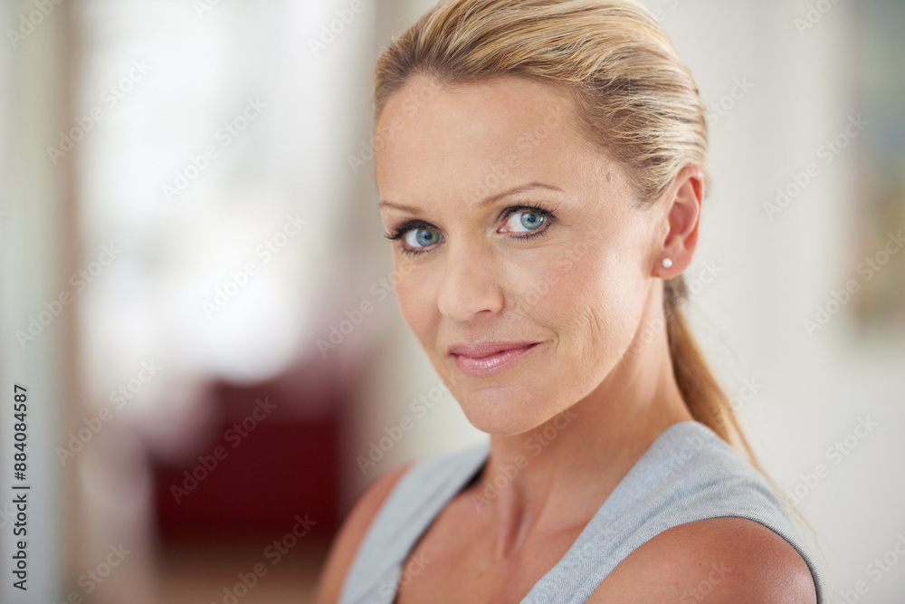 Corporate, portrait and serious with business woman in office for administration or management. Company, face and mission with confident mature employee in professional workplace for executive career Corporate, portrait and serious with business woman in office for administration or management. Company, face and mission with confident mature employee in professional workplace for executive career