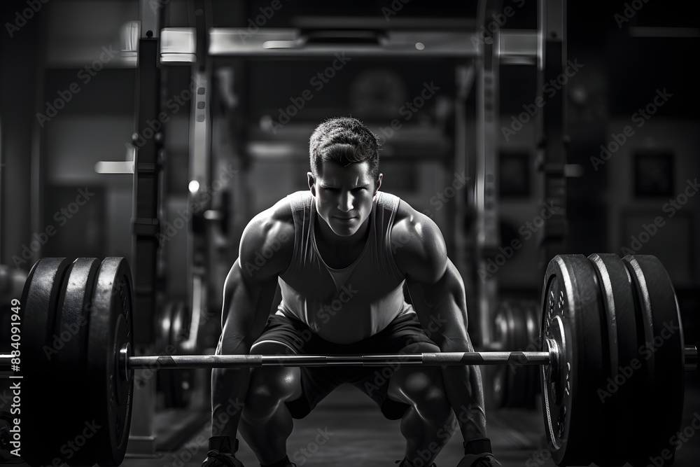 Strength in Solitude: A Virile Theater of Black & White Fitness Praxis Strength in Solitude: A Virile Theater of Black & White Fitness Praxis
