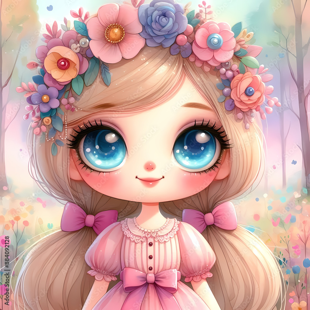 Cute little girl Cute little girl