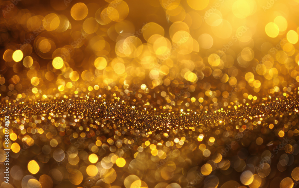A stunning gold bokeh background with twinkling lights and shimmering sparkles, creating a mesmerizing and festive holiday atmosphere. A stunning gold bokeh background with twinkling lights and shimmering sparkles, creating a mesmerizing and festive holiday atmosphere.