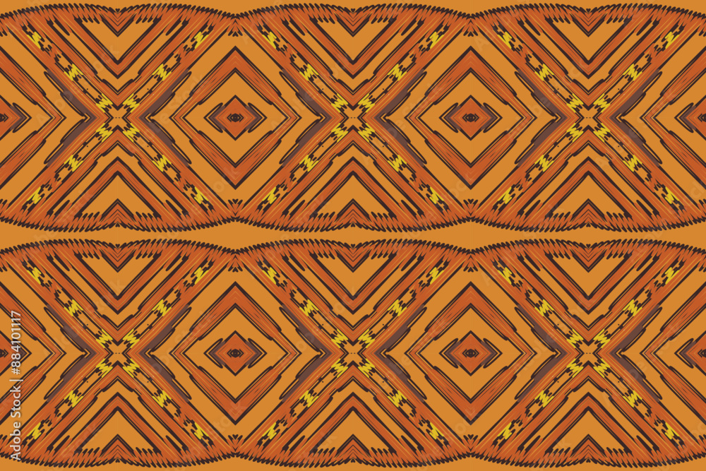 Ethnic abstract beautiful art. Ikat seamless pattern in tribal, folk embroidery, Mexican style. Aztec geometric art ornament print. Design for carpet, wallpaper, clothing, wrapping, fabric. Ethnic abstract beautiful art. Ikat seamless pattern in tribal, folk embroidery, Mexican style. Aztec geometric art ornament print. Design for carpet, wallpaper, clothing, wrapping, fabric.