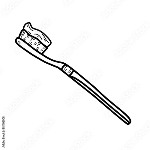 Toothbrush toiletries 