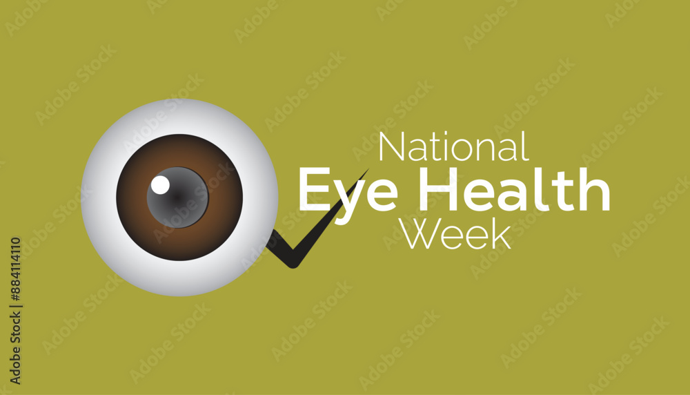national eye health week is observed every year on September. banner design template Vector illustration background design. national eye health week is observed every year on September. banner design template Vector illustration background design.