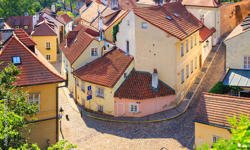 Photography Cityscape - view of the narrow streets of the Novy Svet ancient quarter in the H
