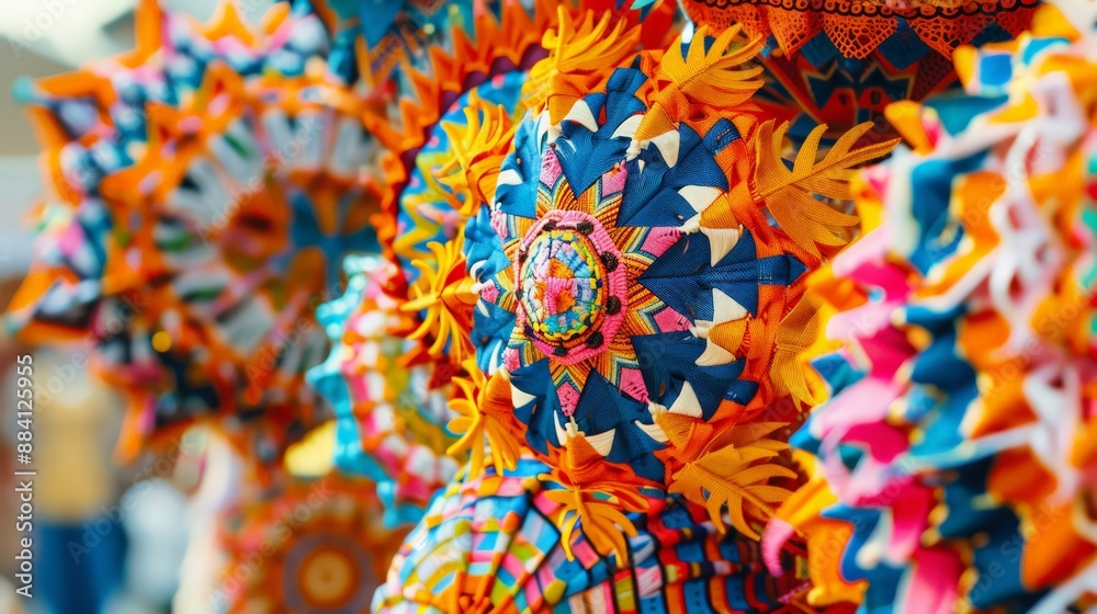 Geometric patterns in cultural celebrations. Discuss how geometric designs are used in festive decorations Geometric patterns in cultural celebrations. Discuss how geometric designs are used in festive decorations