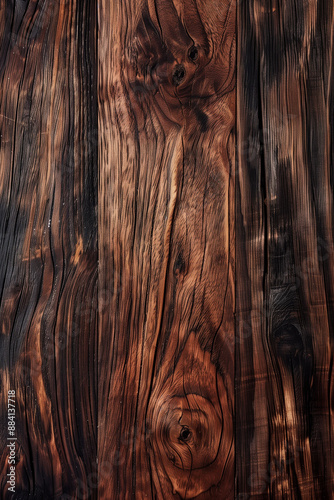 Vertical dark wooden background for social media advertisement post