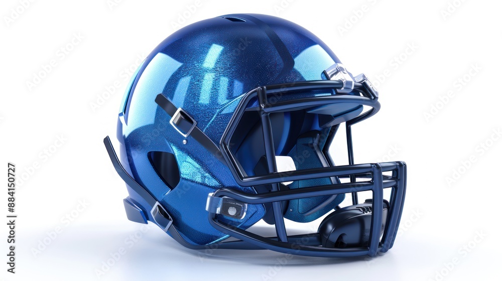 Blue Football Helmet Blue Football Helmet