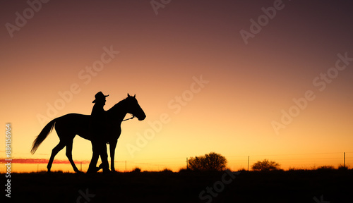 Horse at Sunrise