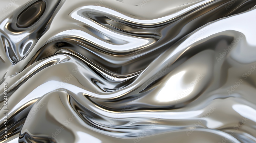 Hypnotic swirls of liquid metal textures, adding a futuristic touch to designs. Hypnotic swirls of liquid metal textures, adding a futuristic touch to designs.
