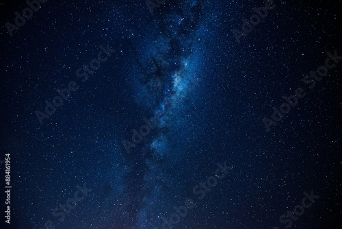Obraz na płótnie Beautiful Milky way seen from Melbourine, Australia. w salonie
