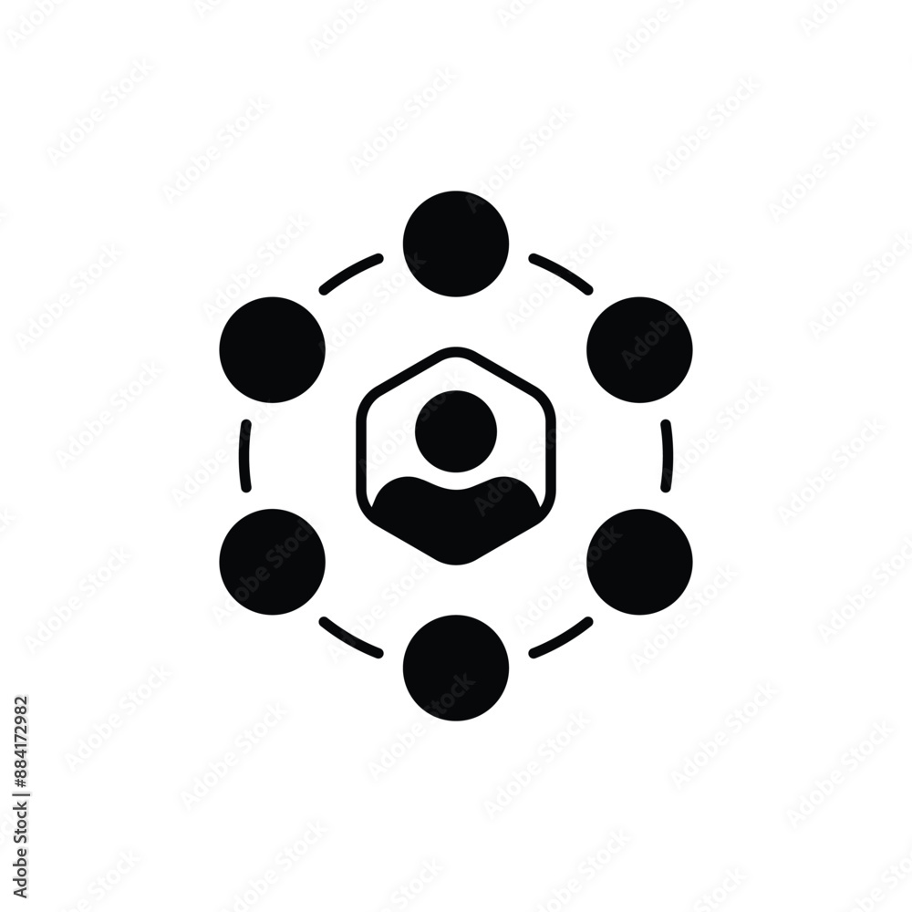target glyph icon with white background vector stock illustration target glyph icon with white background vector stock illustration