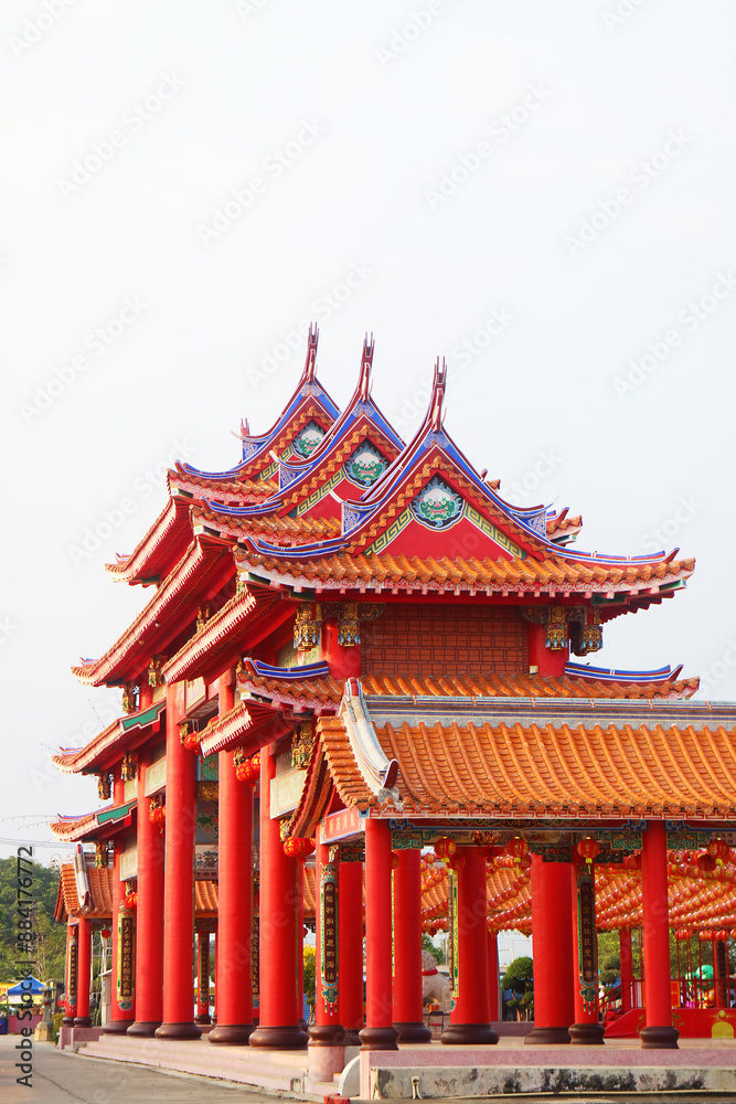 Fantastic Gate of Sian Lo Tai Tian Kong Chinese Buddhist Temple in Thailand Fantastic Gate of Sian Lo Tai Tian Kong Chinese Buddhist Temple in Thailand