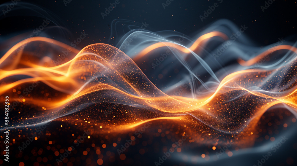 Obraz premium abstract background of energy flow