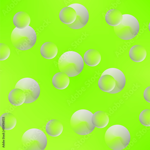 Gradient mesh abstract background. Blurred backdrop with simple muffled colors. Medium aqua marine green olive dark light gray. Wave background line lines circle circles. photo