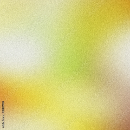 Grainy gradient background blending yellow, green and white colors