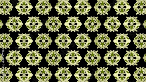Seamless pattern background design with ornament motifs, batik decoration, wallpaper, template 