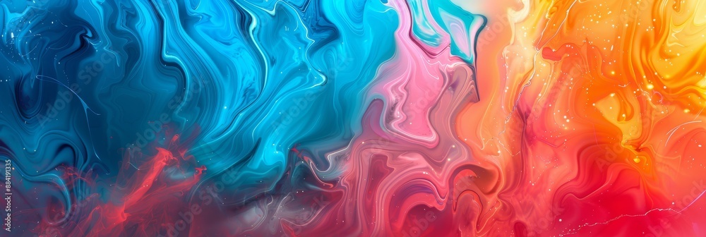 Vibrant abstract gradient swirl with multicolored bright hues, providing a vivid and dynamic background. Vibrant abstract gradient swirl with multicolored bright hues, providing a vivid and dynamic background.