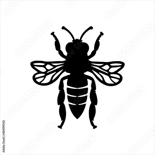 Bee Silhouette Vectors for Stunning Art Projects