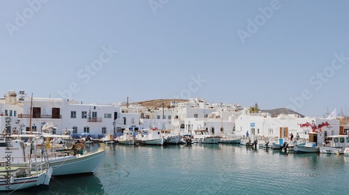 A port in Paros Island