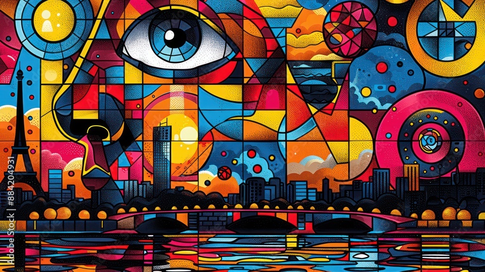 Obraz premium symbol of paris France