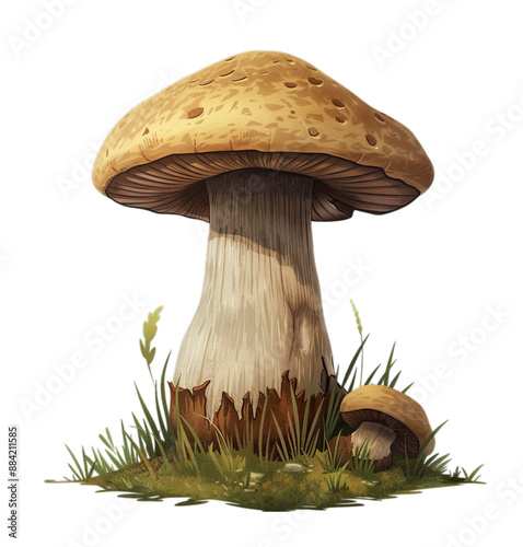 Mushroom Clipart Transparent Background realstic images photo