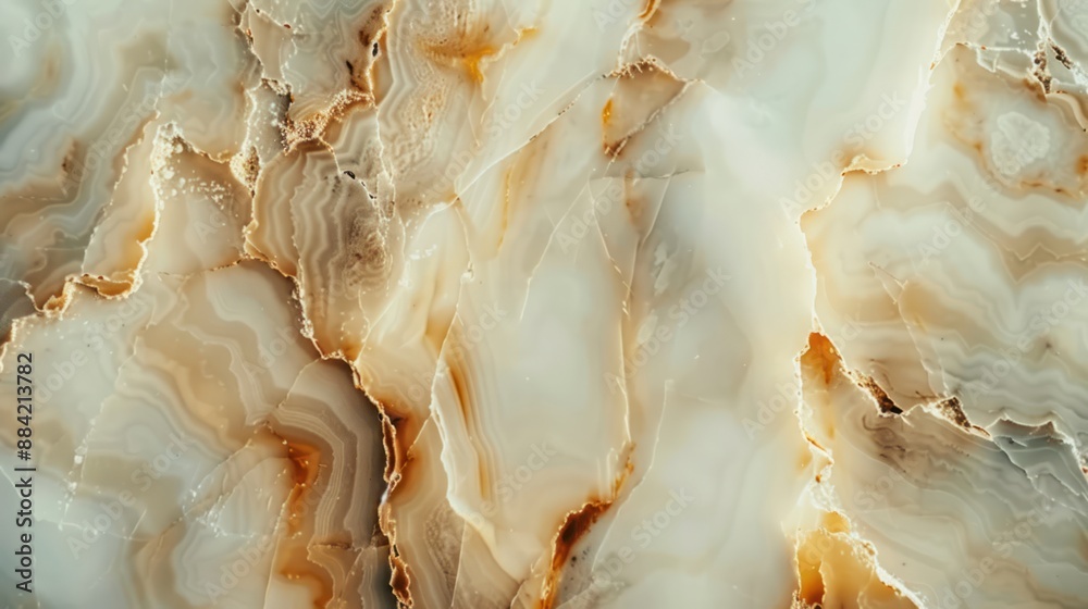 Close-Up of White and Gold Onyx Marble Texture Close-Up of White and Gold Onyx Marble Texture