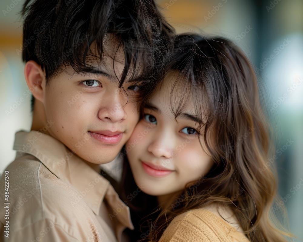 Couple Portrait, Intimate Love, Tender Embrace, Duo Expressing Feelings, Photo Capturing the Essence of Love and Connection Couple Portrait, Intimate Love, Tender Embrace, Duo Expressing Feelings, Photo Capturing the Essence of Love and Connection