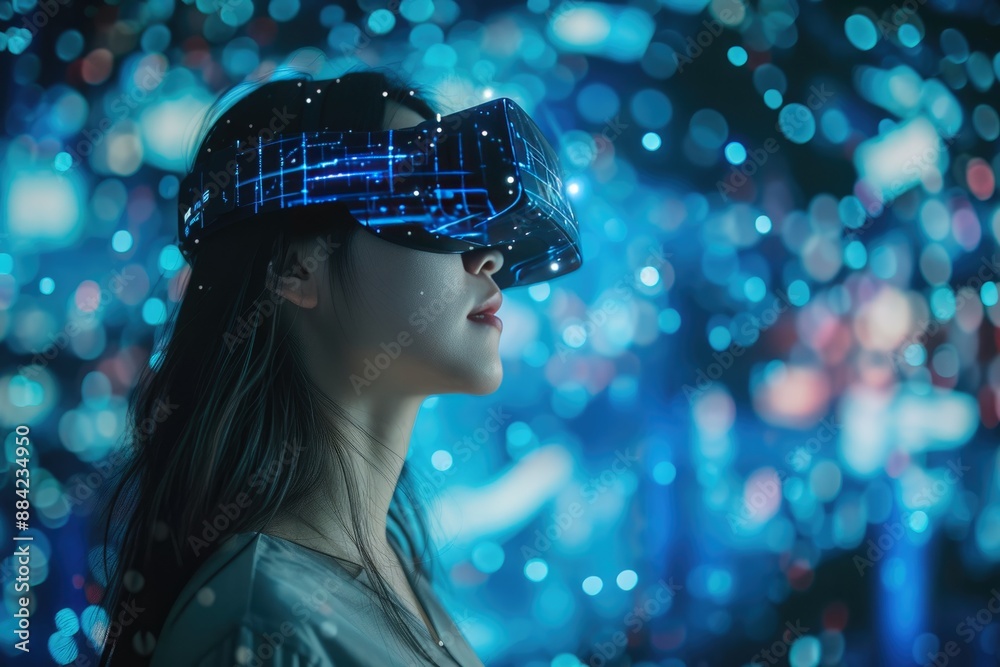 Future Tech Exploration with VR and AI Network
