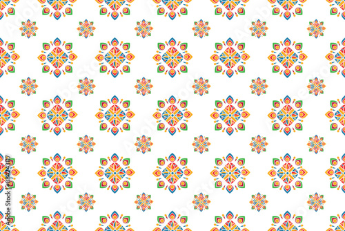 Vector seamless texture. Beautiful colored pattern for design and fashion with decorative elements. for prints fabric paper carpet wallpaper backdrop texture background industry.